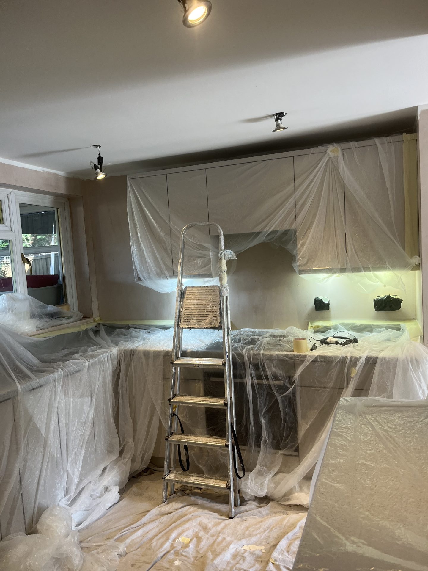Renovation work in progress