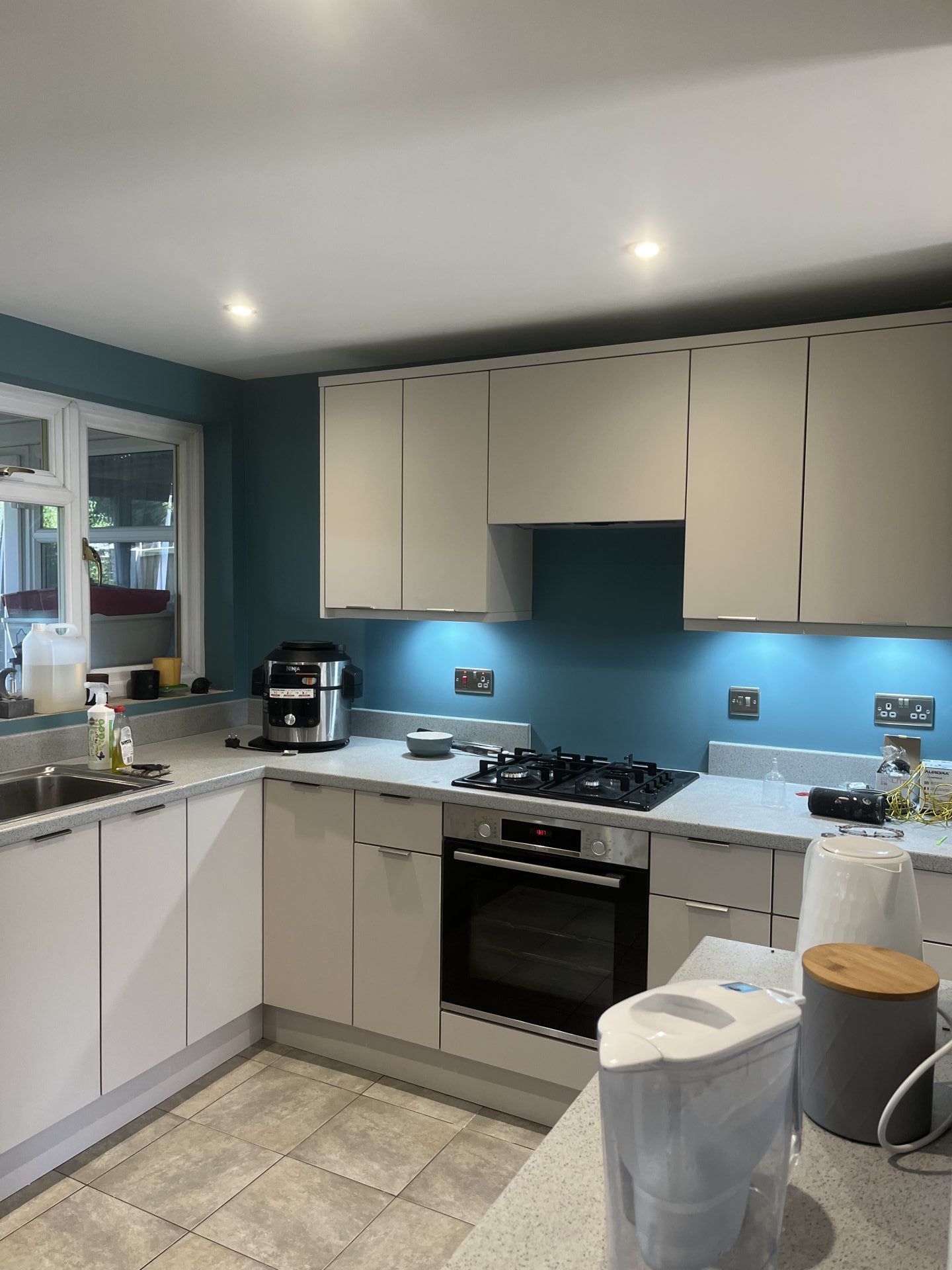 Modern kitchen with appliances
